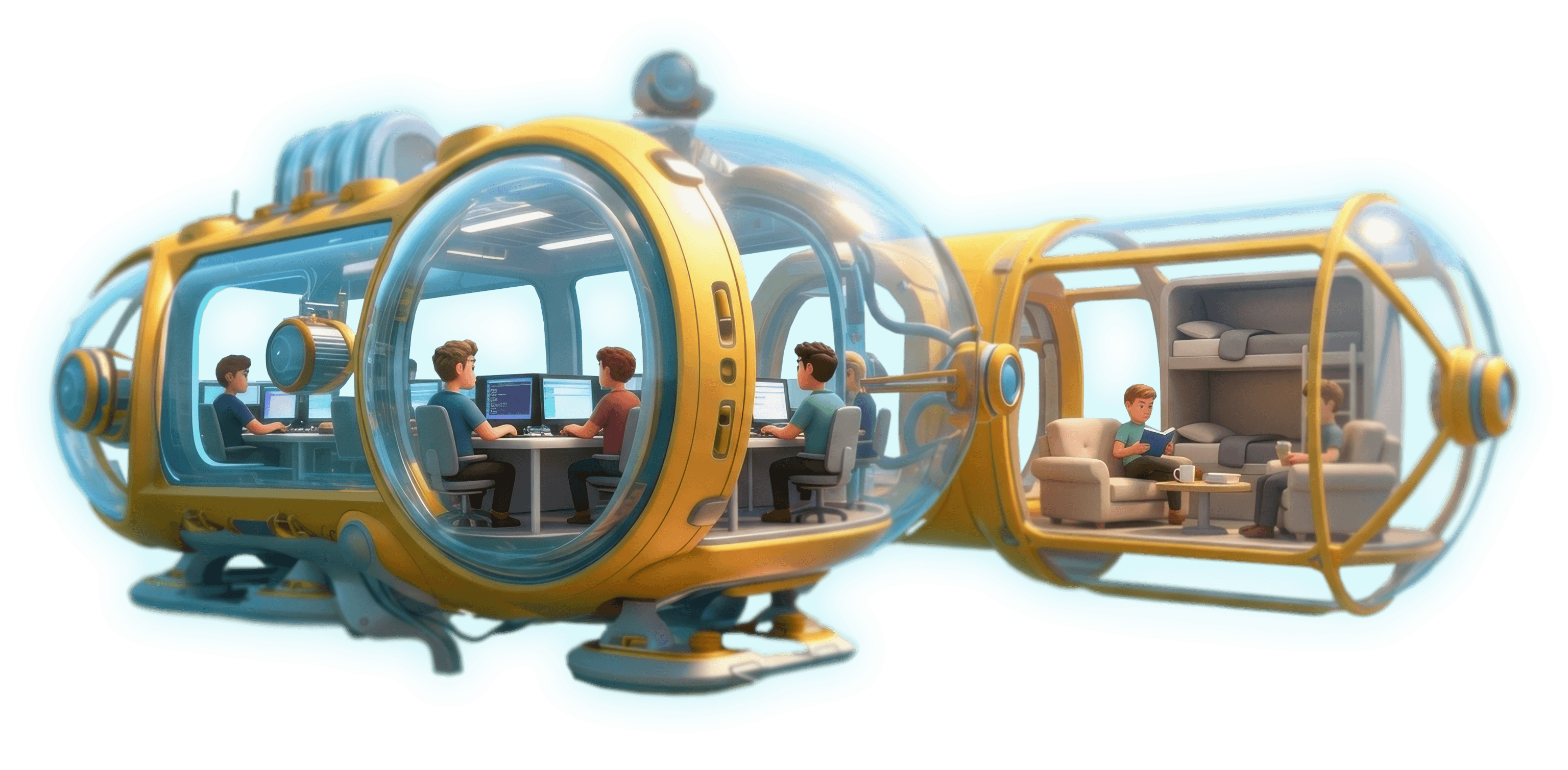 Artlantic submarine