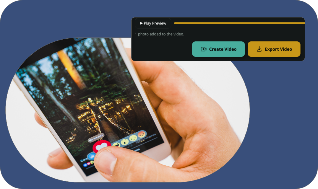 Create and export a high-quality MP4 video